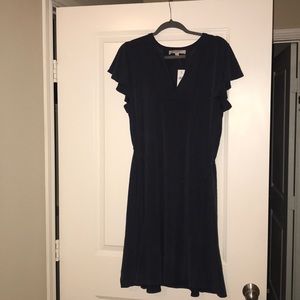 LOFT NEW WITH TAGS navy blue dress